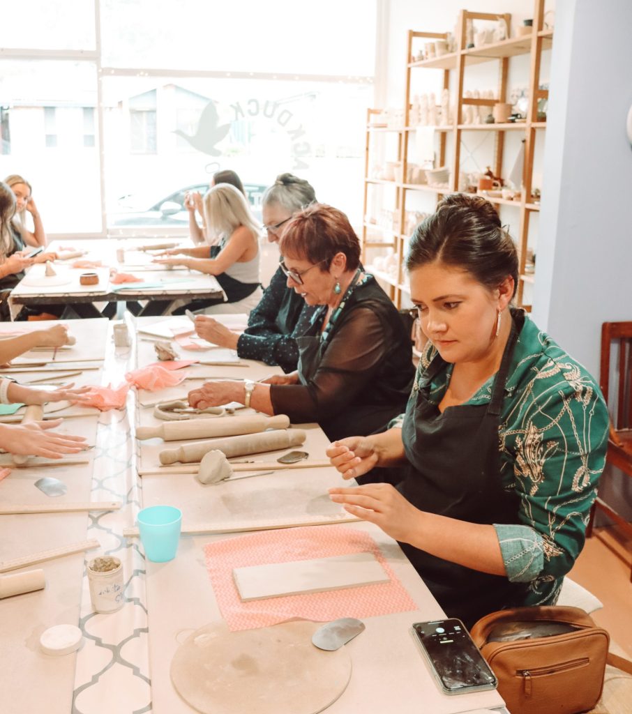 Pottery party Wollongong